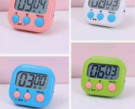 包邮可静音定时器计时器厨房秒表闹钟 仓库升...