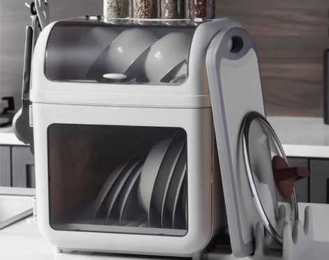 转卖厨房碗架碗筷收纳盒放碗碟沥水装碗箱带盖...