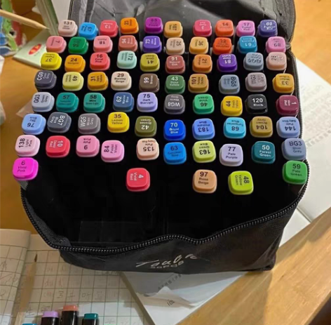 包邮【清仓特价】马克笔套装双头油性美术绘画...