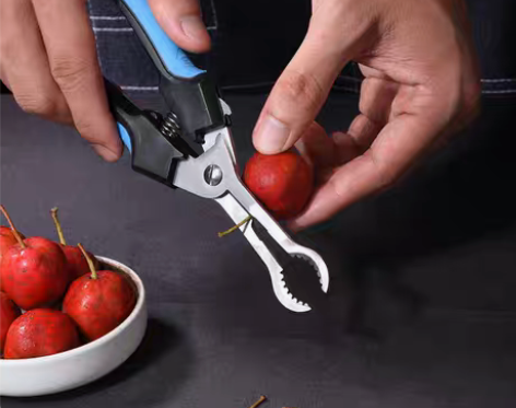 转卖新款山楂去核器冰糖葫芦制作工具钳子多功...