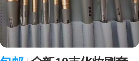 包邮全新10支化妆刷套装 超柔软化妆刷套装...