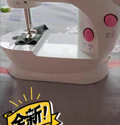 包邮缝纫机家用迷你小型全自动多功能吃厚衣车...