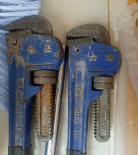 金虎管子钳美式重型轻型工业级钳家用夹持工具...