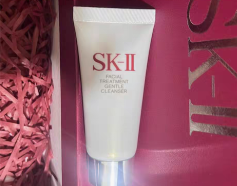 包邮SK洗面奶20g 过生日朋友送的 保真...