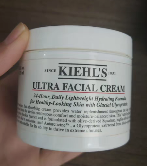 包邮科颜氏高保湿面霜，官网购入，剩余量一半...