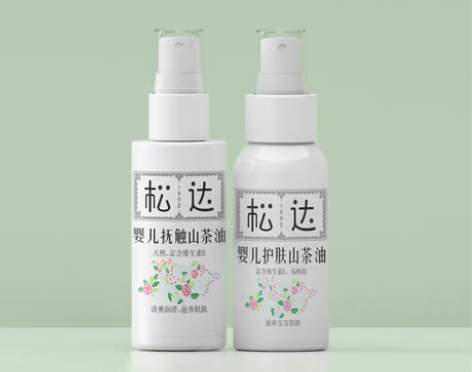 转卖松达抚触油新生婴儿护肤山茶油按摩油身体...