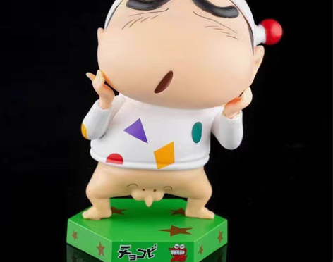 包邮国产蜡笔小新野原新之助公仔潮玩动漫手办...