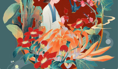 插画设计，各种风格都可以 00后女生，个人...