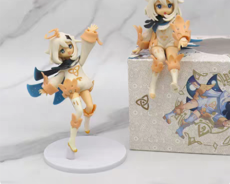 原神派蒙手办周边动漫摆件美少女盲盒玩偶游戏...