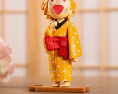 包邮鬼灭之刃花街篇炭治郎我妻善逸双头雕车载...