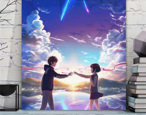 转卖佳彩天颜diy数字油画油彩卡通动漫人物...