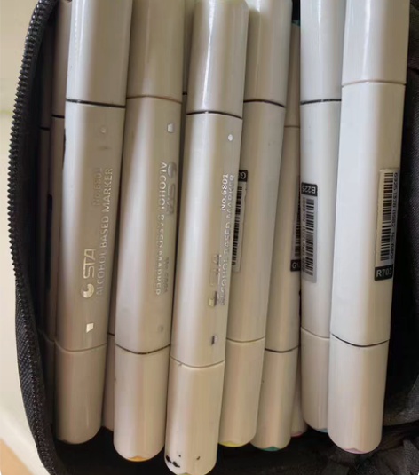 STA斯塔马克笔60色（缺了几只）硬头 无...