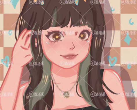 包邮鸭鸭风Q版手绘头像画卡通真人照片宠物漫...
