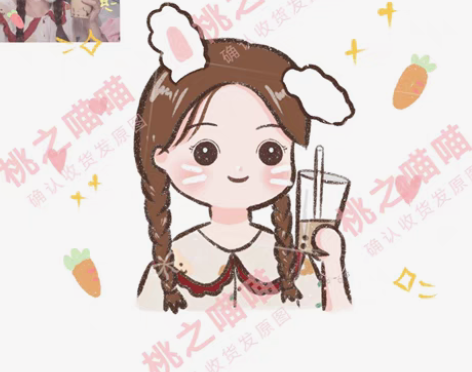 包邮Q版简萌小头像卡通情侣照片设计手机壳图...