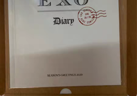 exo 2020台历日程本 全新无暇仅拆 ...