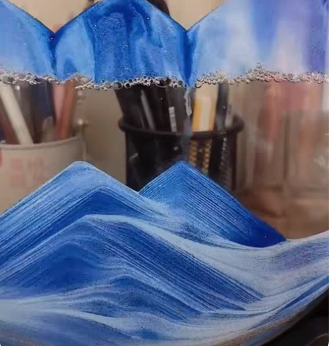 包邮3D流沙画摆件，清雅 很有意境，解压，...