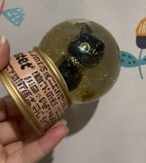 包邮大英博物馆盖亚安德森猫水晶球摆件创意小...