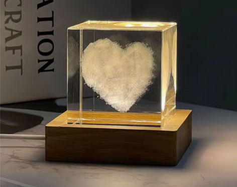 包邮银河系列水晶球小夜灯 卧室桌面创意摆件...