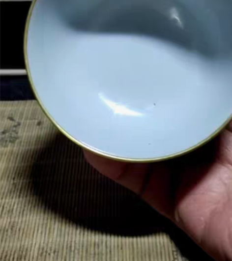 包邮手拉胚手绘精工珐琅彩麒麟图主人杯！ 原...