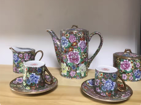 包邮清代花鸟茶壶 感兴趣的话点“我想要”和...