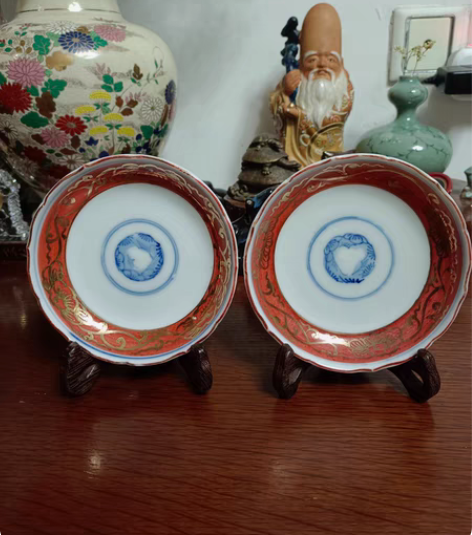 包邮珍品旧藏收清代宫廷御藏罕见珐琅彩手绘粉...