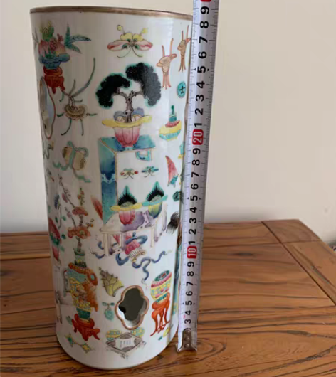 清代帽筒 底部打眼  其他全品 感兴趣的话...