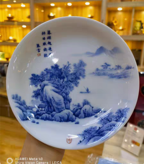 待月观山   山水终是中国传统绘画里的意境...