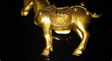 包邮纯铜铸造马，尺寸大约26*20，重量每...