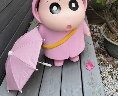 包邮雨衣蜡笔小新手办系列礼物周边1∶1日本...