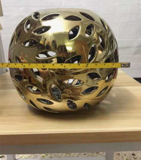 时尚金色 低调奢华 个性摆件 样品处理 一...