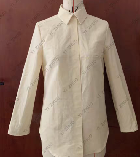 包邮立裁女白坯布衬衫白胚布样衣成品女衬衫 ...