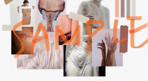 包邮服装设计 灵感版/色彩版 自带图片仅需...