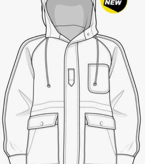 包邮Ai绘制服装款式图，代画所有线稿。位图...