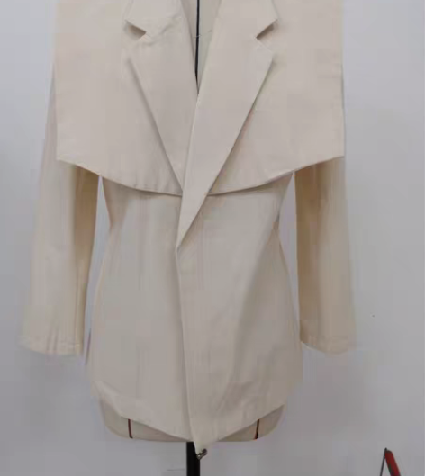 包邮服装设计工艺与制作作业 白胚西装+纸样...