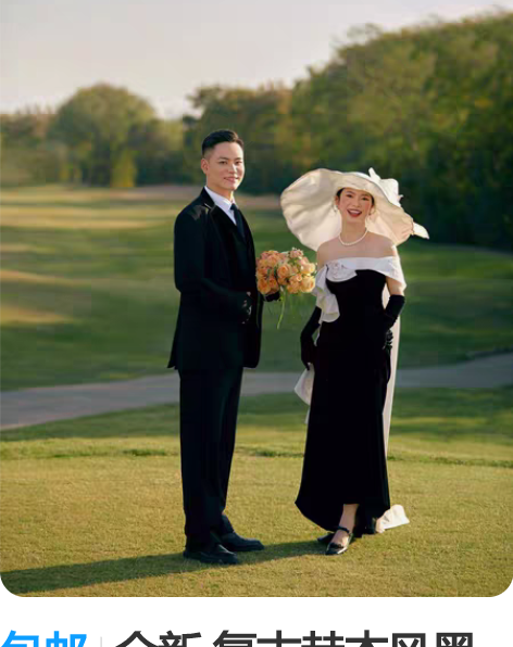 包邮全新 复古赫本风黑色晚礼服鱼尾修身影楼...