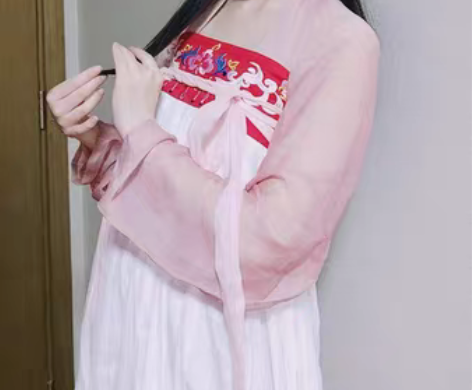 唐风齐腰襦裙。齐胸襦裙。 两片是m到l码。...