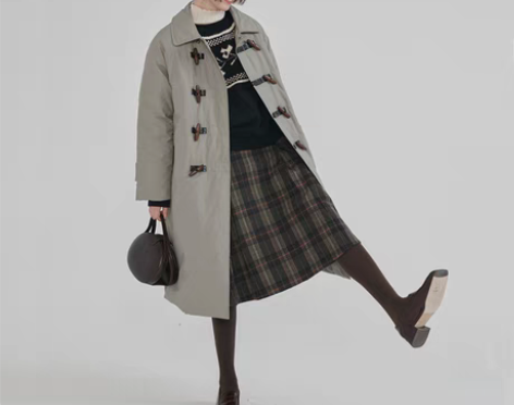 转卖一方二集复古百搭鲨鱼灰棕栗色水洗皱牛角...