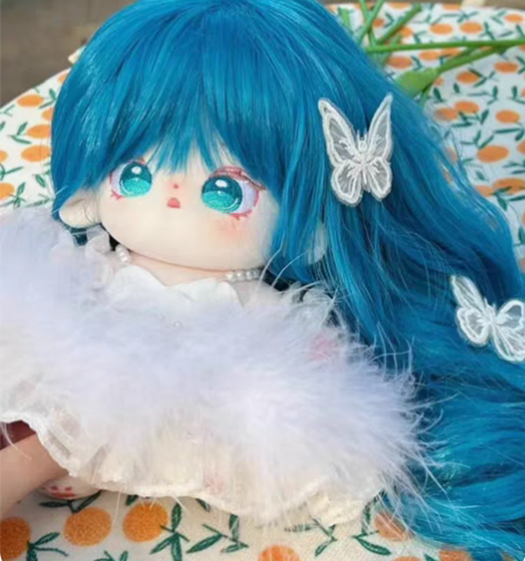 全新棉花娃娃山茶 没有修刘海也没打腮红 当...