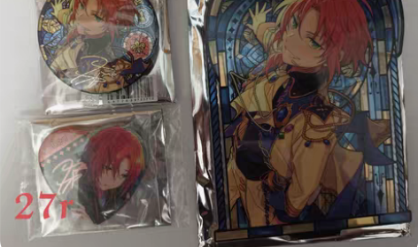 月永雷欧set 心晴吧唧  时光立牌 时光...