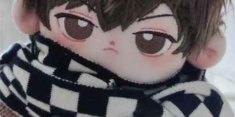 棉花娃娃 王者荣耀 澜仔 打过腮红,不包邮...