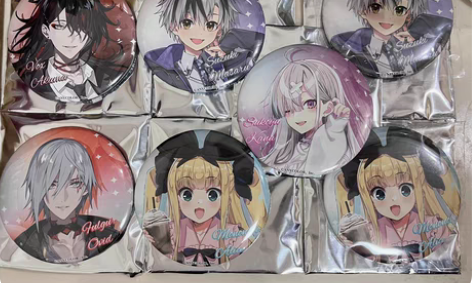 包邮【出】彩虹社双十一吧唧 出：vox1捆...