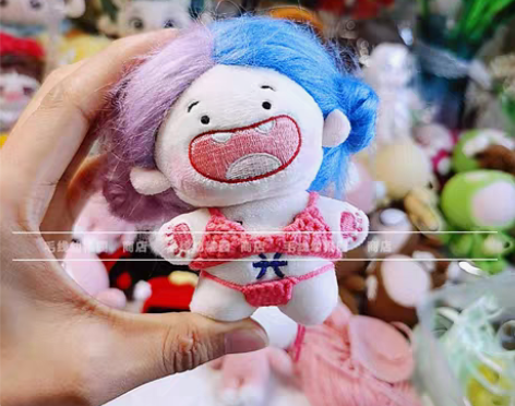 包邮10cm海星体 手作娃衣  棉花娃娃缺...