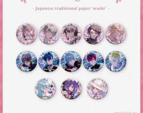 【退坑出】国现 彩虹社EN 樱花限定吧唧 ...