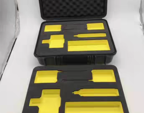 EVA内衬黑白色eva茶叶盒包装材料加工成...