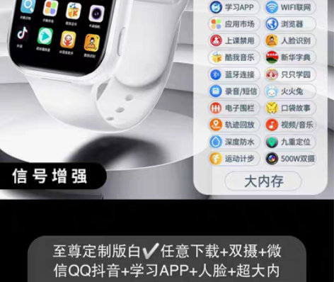 古讴卡 5G全网联通电话手表 当时怕和对象...