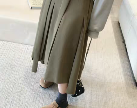 转卖大码女装肥妹妹mm不规则半身裙秋季高腰...