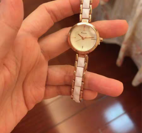 包邮全新金米欧时尚女手表小表盘手链石英表韩...