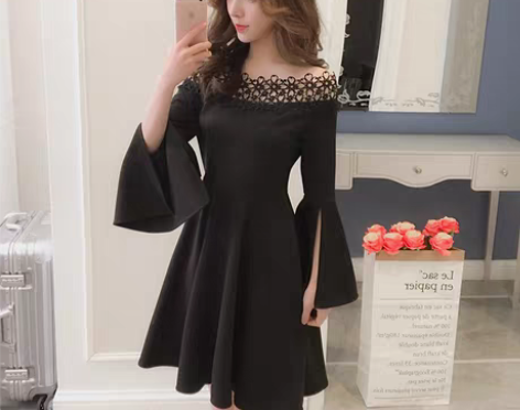 转卖小礼服女2019新款女装年会名媛蓬蓬裙...