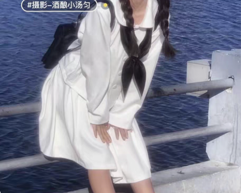 【出租】 复古写真 jk制服套装 可爱少女...