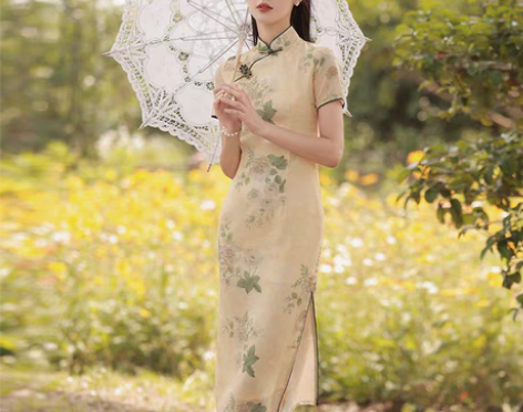 转卖改良旗袍2022年夏季新款中国风年轻款...